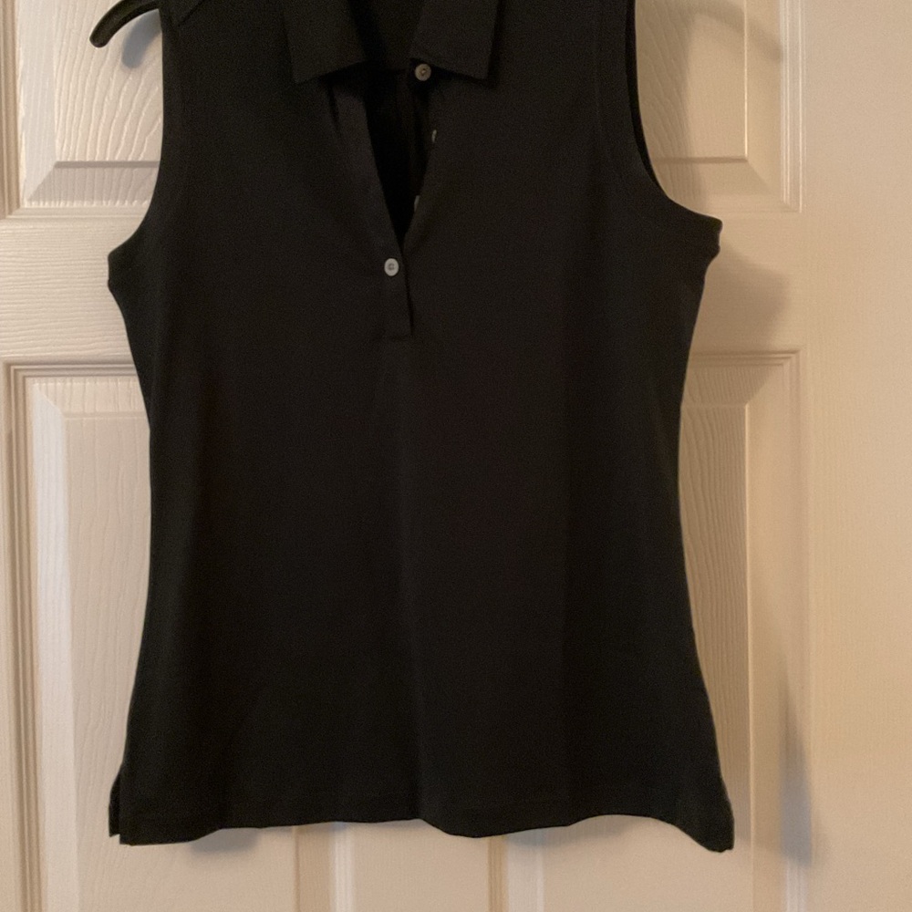 Ashworth Black Sleeveless Tank Top